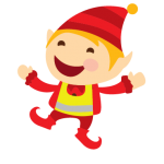 Santa Red Elf