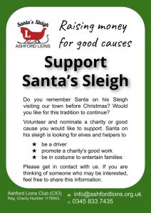Santa Sleigh Looking for Support