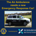 Ashford Lions fundraising for Air Ambulance KSS