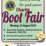 Ashford Lions Charity Boot Fair