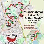 Route 2021 Conningbrook Lakes Tritton Fields