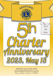 5th Charter Anniversary poster