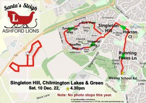 Route 2022 December-10th Singleton-Hill-and-Chilmington