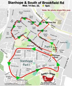 Route 2022 December-14th Stanhope-South-of-Brookfield-Rd