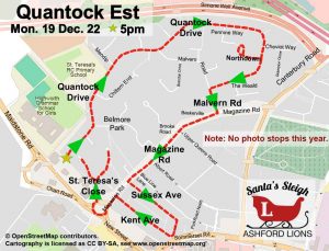 Route 2022 December-19th Quantock-Estate
